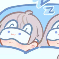 星星睡着了